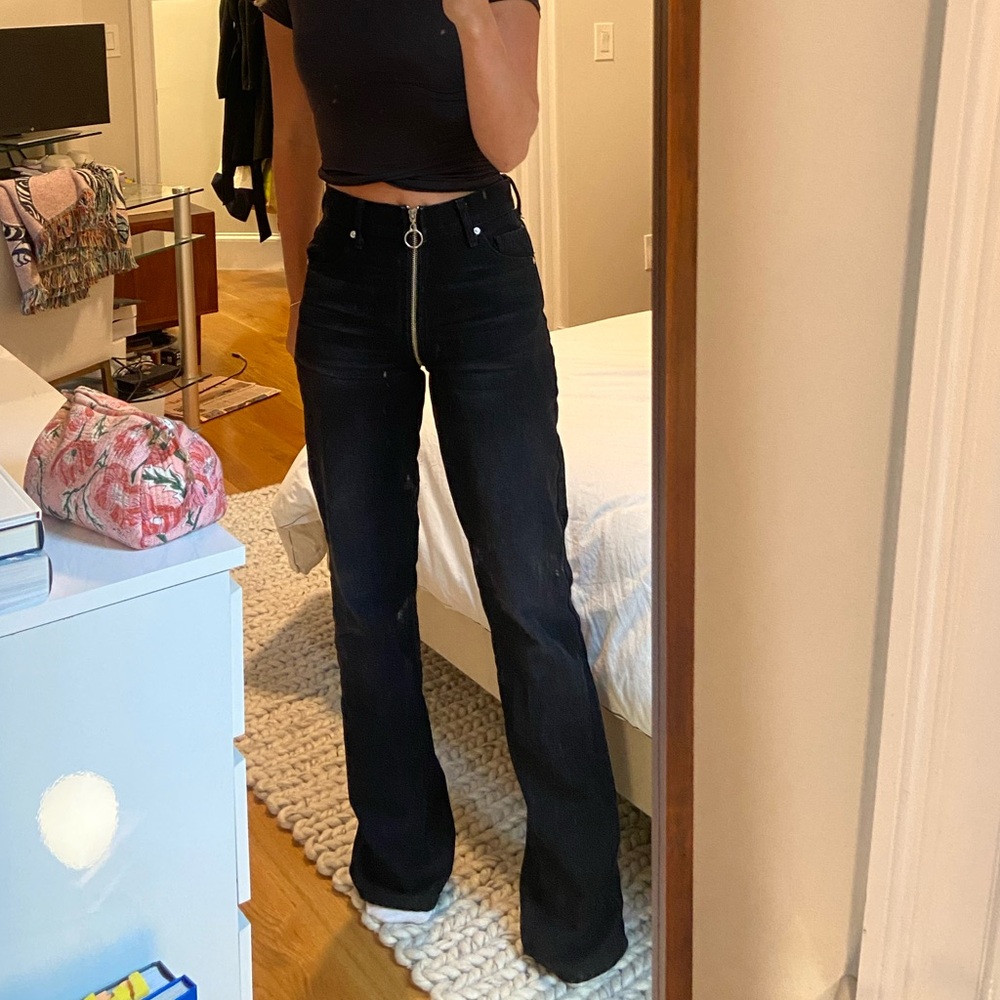 REVICE Black Flare Women's Jeans